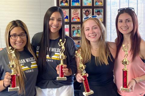 Rita Osornio, Araceli Saldivar, Clara Pulliam, and Karen Aragon