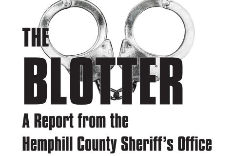 Hemphill County Sheriff's Blotter