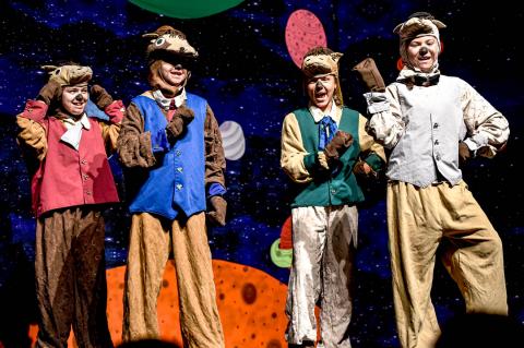 A scene from the 2019 Summer Theatre Camp production of 'Gulliver's Travels'