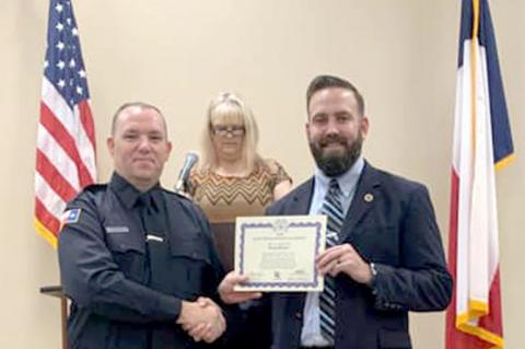 Travis Renfro graduates from Police Academy