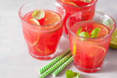 Watermelon Lime Agua Fresca