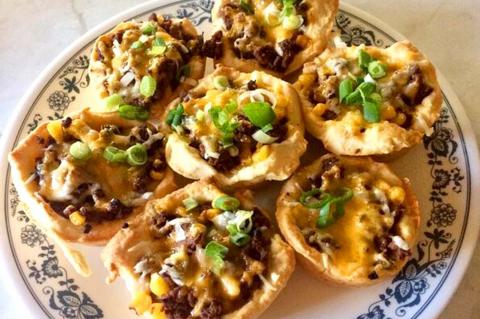 Barbecue Beef Cups