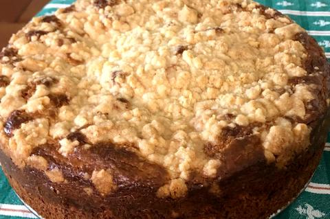 Creamy Cranberry Coffee Cake