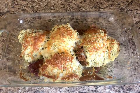 Oven-Fried Parmesan Chicken