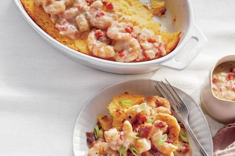 Shrimp & Grits Casserole