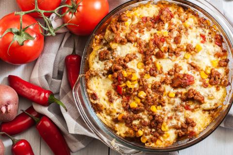 Mexican Quesadilla Casserole