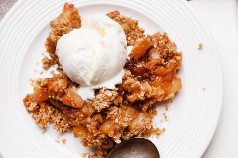 Caramel Apple Dump Cake