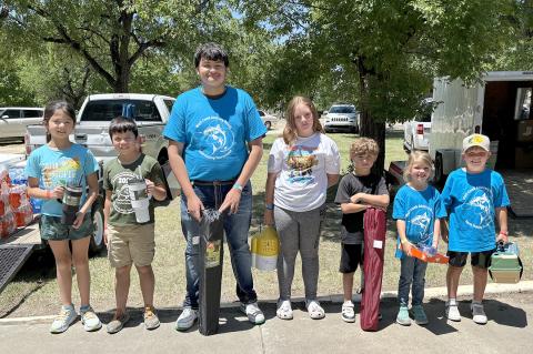 Farthest traveled: Zoe & Luke Cotta from Fort Smith, Arkansas; Most Unusual Item Fished from the Lake: Joel Gonzales with an anchor; 1st Turtle:  Lilly Kile; Ugliest Fish:  Aiden Lamb; Biggest Turtle:  Kenzington Anderson; Largest Fish:  Slade Savard