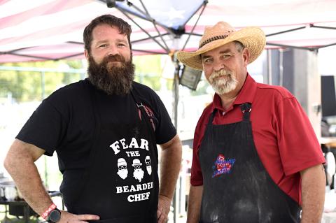 Philip Woodward and Pete Morehead