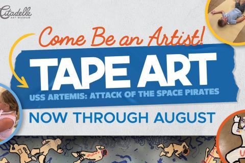 The Citadelle Tape Art Project: USS Artemis: Attack of the Space Pirates
