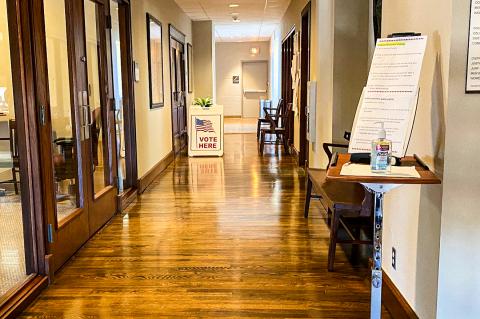 Early Voting Headquarters at Hemphill County Courthouse