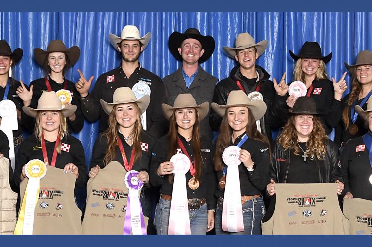 Tech wins Stock Horse of TX Collegiate World Championship