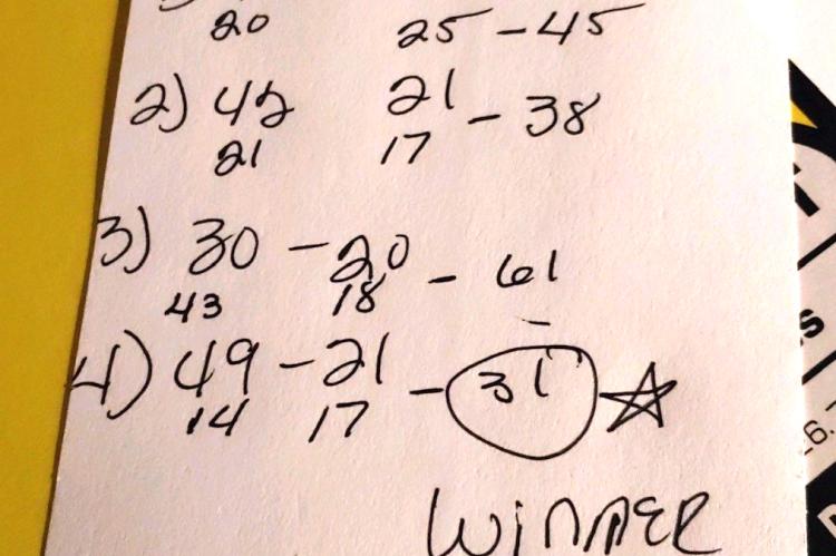 Jaquita's Pick 'Em Tally Week #1