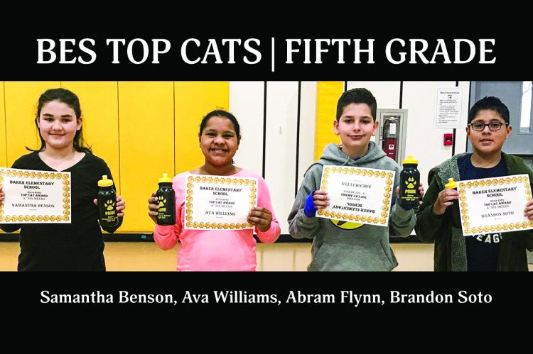 BES 5th-Grade Top Cats