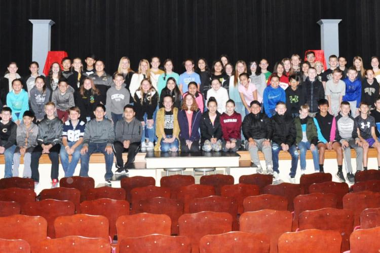 Canadian Middle School students who placed at UIL contest