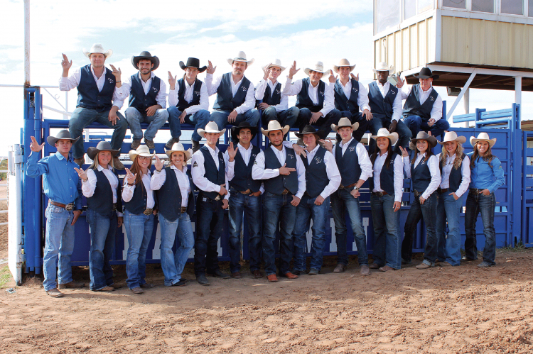 2018-19 Frank Phillips Rodeo Team