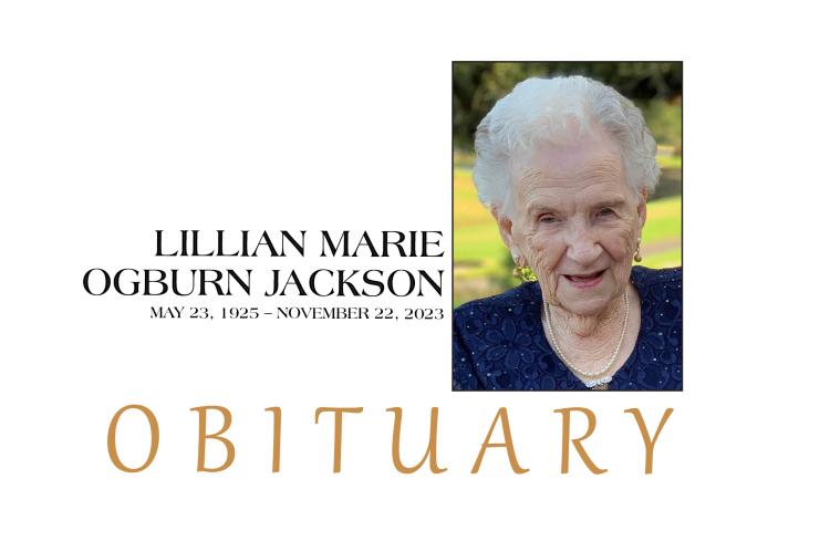 Lillian Marie Ogburn Jackson