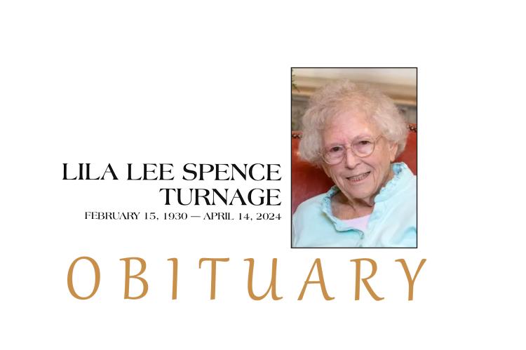 Lila Lee Spence Turnage