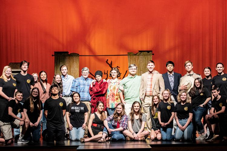 CHS One-Act Play cast and crew