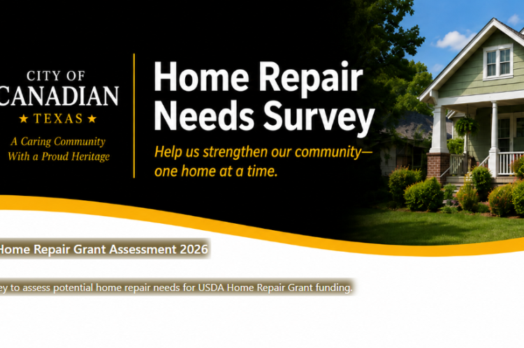 City of Canadian Home Repair Needs Survey