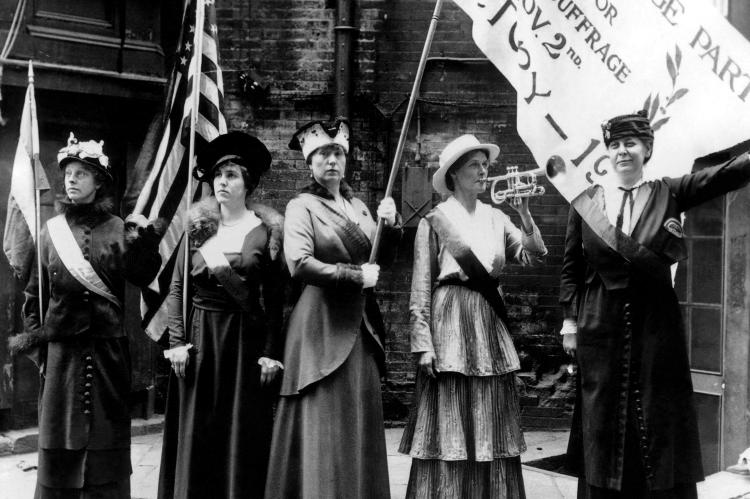 Suffragettes in San Francisco, 1915