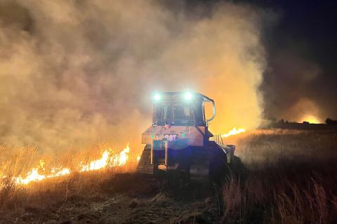 Wildfire preparation and response is the main topic of a Nov. 9 workshop that will be held throughout the High Plains regions. (Texas A&M Forest Service photo.)