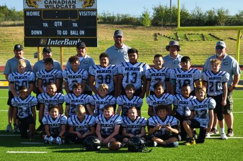 Wildcat Junior League Football 3rd- and 4th-Grade Team
