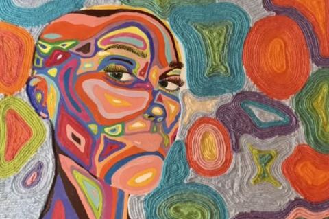 "Colorful Self" by Maddie Brewster