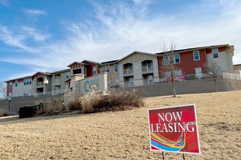 Vacancies at the ‘low-income’ Oasis Cove apartment complex