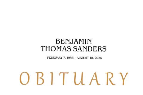 Benjamin Thomas Sanders