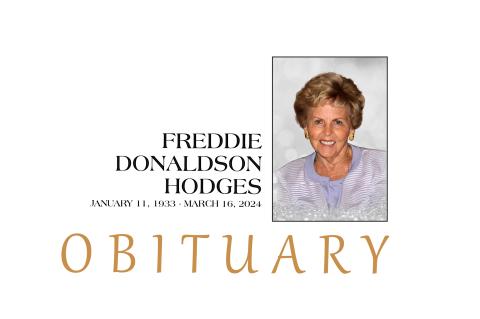 Freddie Donaldson Hodges