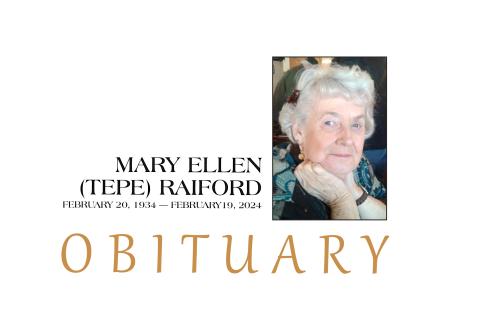 Mary Ellen Raiford