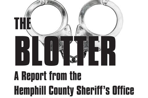 Hemphill County Sheriff's Weekly Report