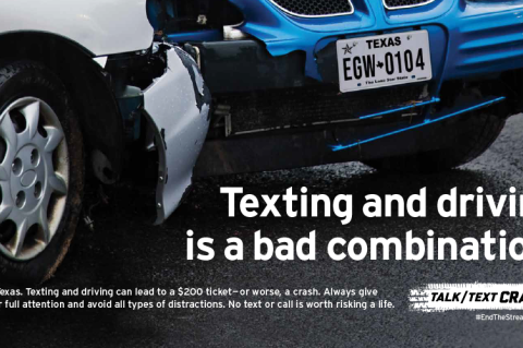 Talk. Text. Crash.--Driving Awareness Campaign