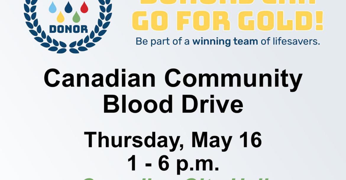 Canadian Community Blood Drive