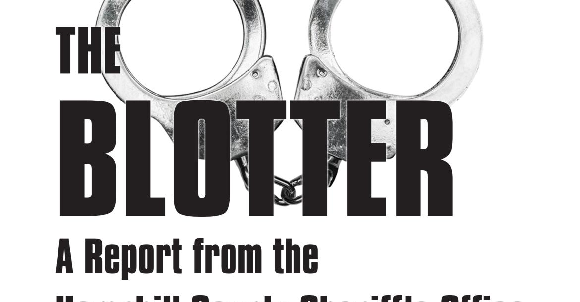 Weekly Blotter Report